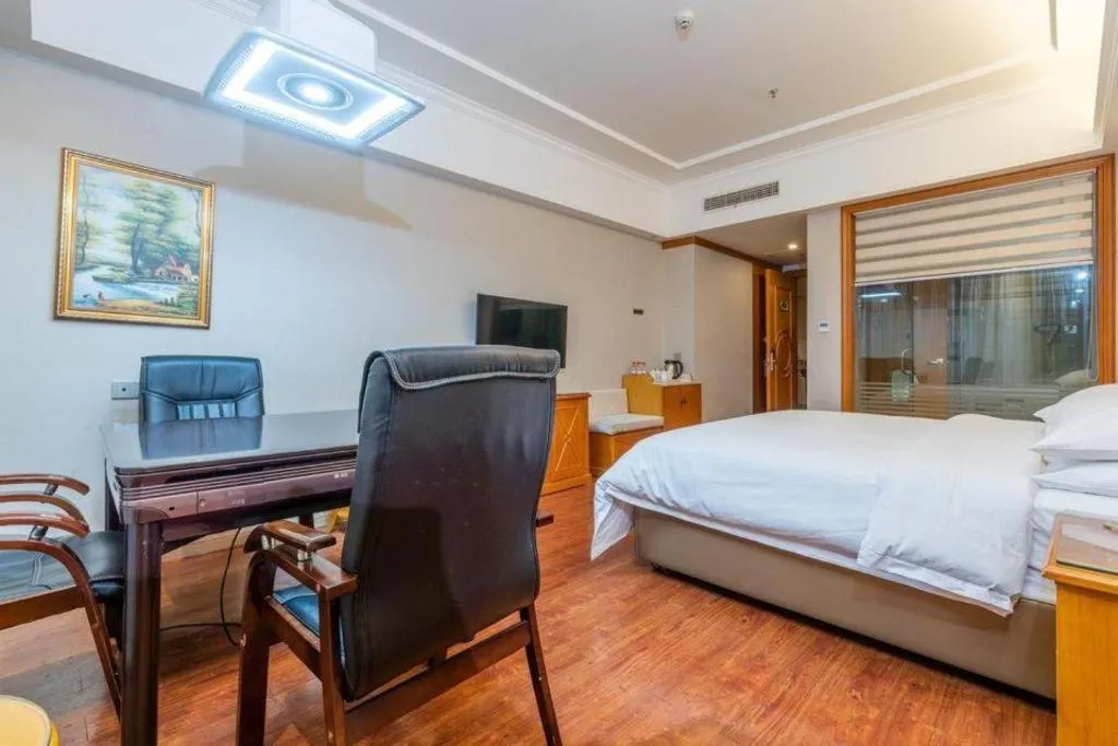 Bed in Vienna Hotel Hunan Shaoyang South Railway Station