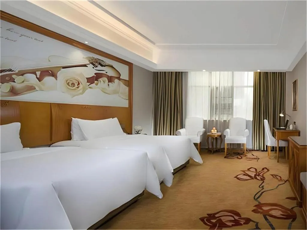 Bed in Vienna Hotel Hunan Shaoyang South Railway Station