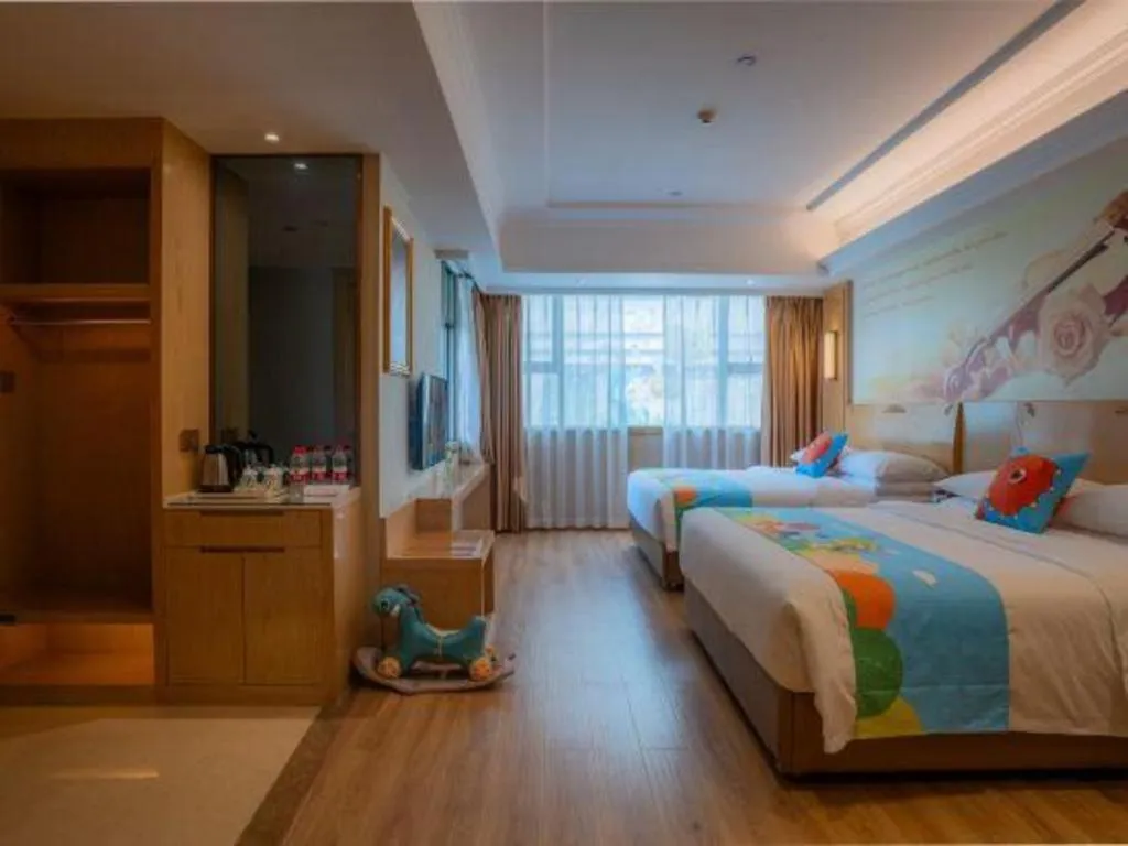 Bed in Vienna Hotel Chongqing Jiefangbei Hongyadong