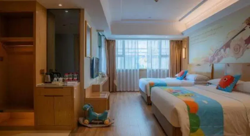 Bed in Vienna Hotel Chongqing Jiefangbei Hongyadong Bed in Vienna Hotel Chongqing Jiefangbei Hongyadong