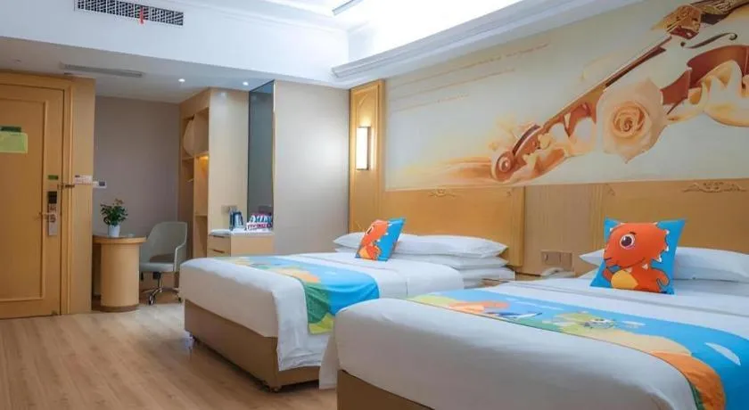 Bed in Vienna Hotel Chongqing Jiefangbei Hongyadong