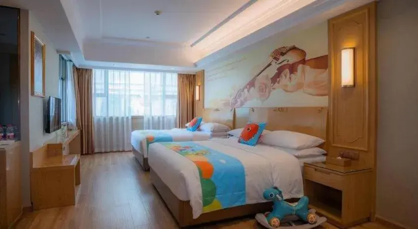 Bed in Vienna Hotel Chongqing Jiefangbei Hongyadong Bed in Vienna Hotel Chongqing Jiefangbei Hongyadong