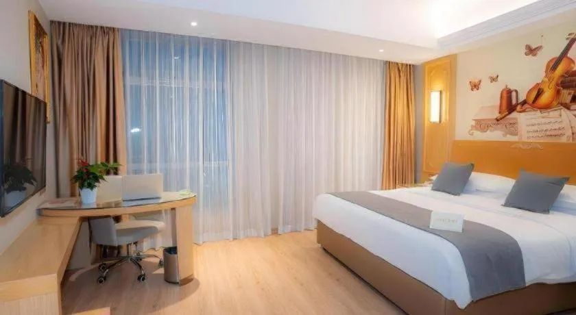 Bed in Vienna Hotel Chongqing Jiefangbei Hongyadong