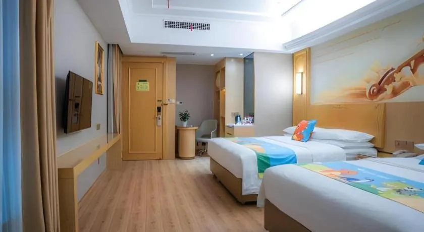 Bed in Vienna Hotel Chongqing Jiefangbei Hongyadong