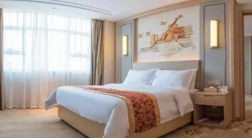 Bed in Venus International Hotel Guangdong Meizhou Fengshun Huamao Hot-Spring Bed in Venus International Hotel Guangdong Meizhou Fengshun Huamao Hot-Spring