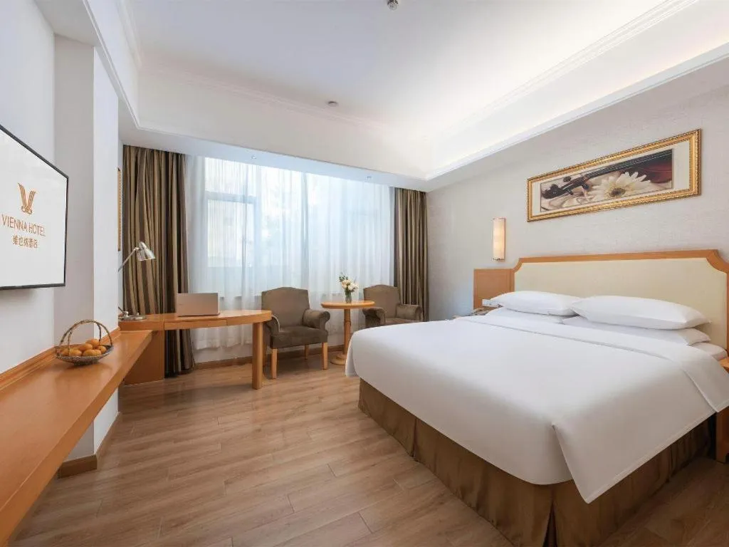 Bed in Vienna Hotel Guangdong Foshan Wenhua North Road