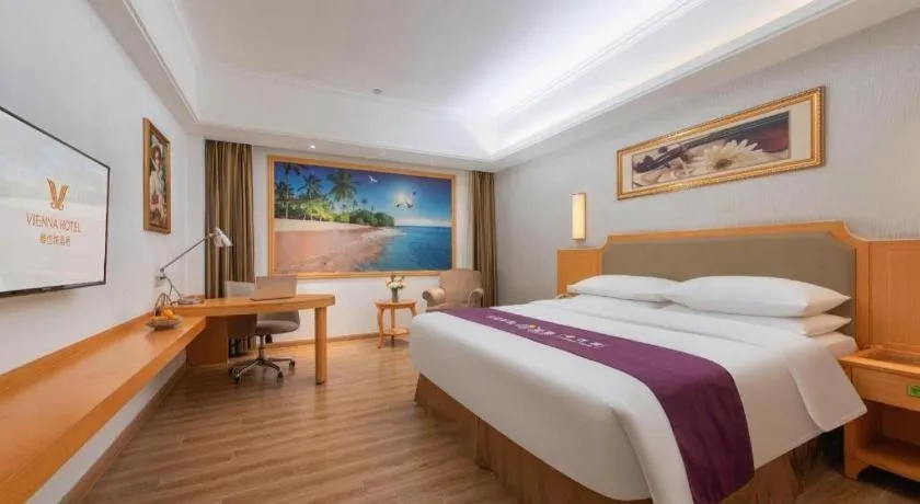Bed in Vienna Hotel Guangdong Foshan Wenhua North Road