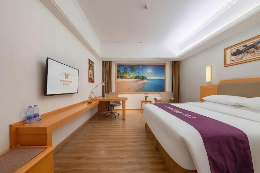 Bed in Vienna Hotel Guangdong Foshan Wenhua North Road