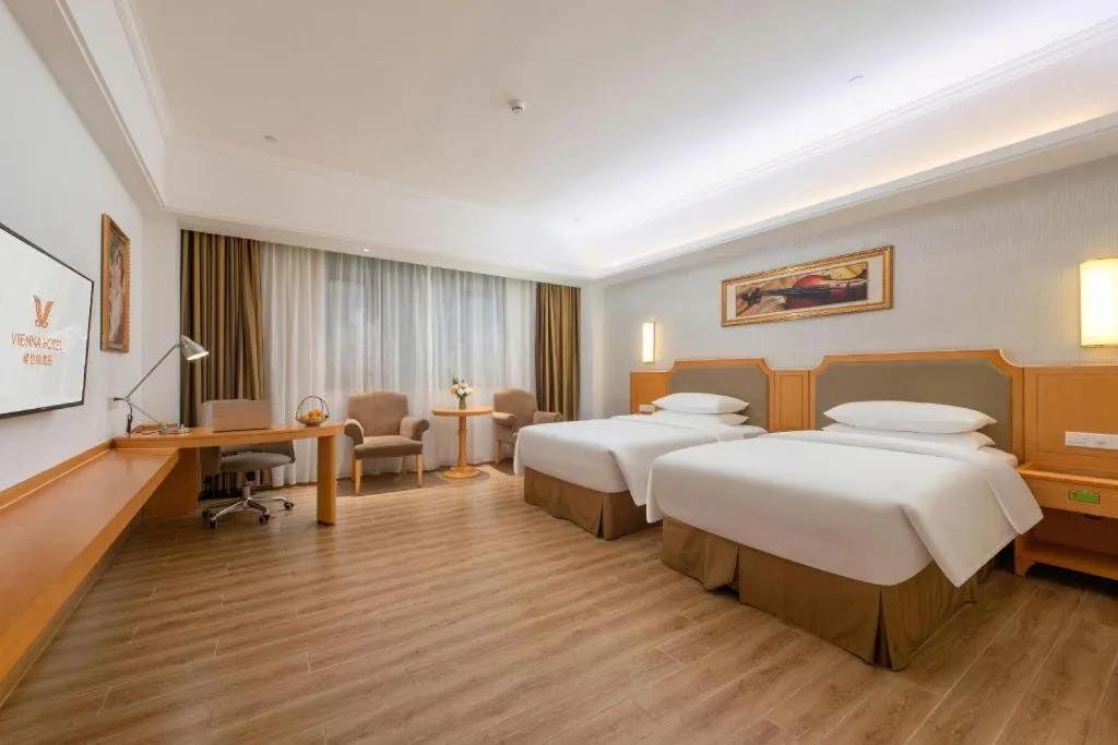 Bed in Vienna Hotel Guangdong Foshan Wenhua North Road