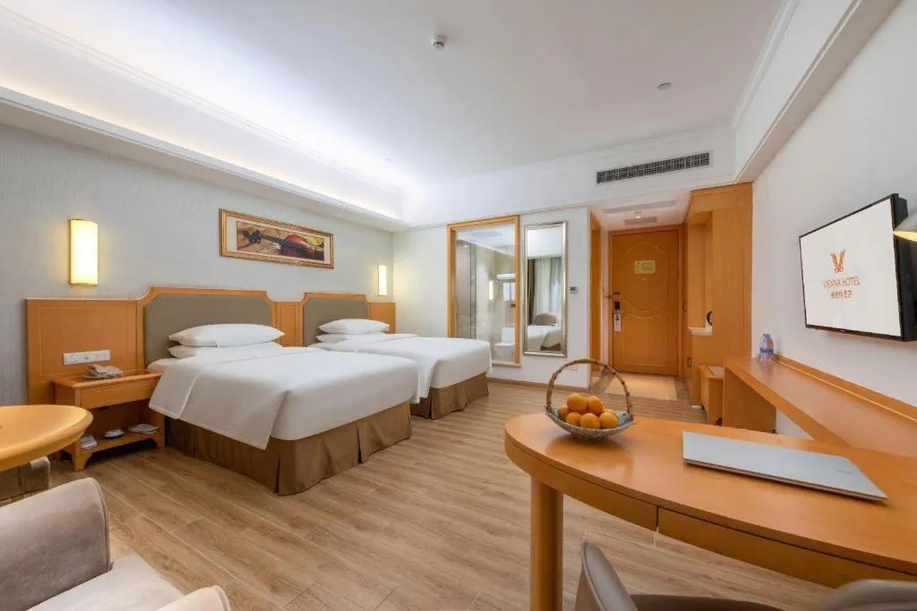 Bed in Vienna Hotel Guangdong Foshan Wenhua North Road
