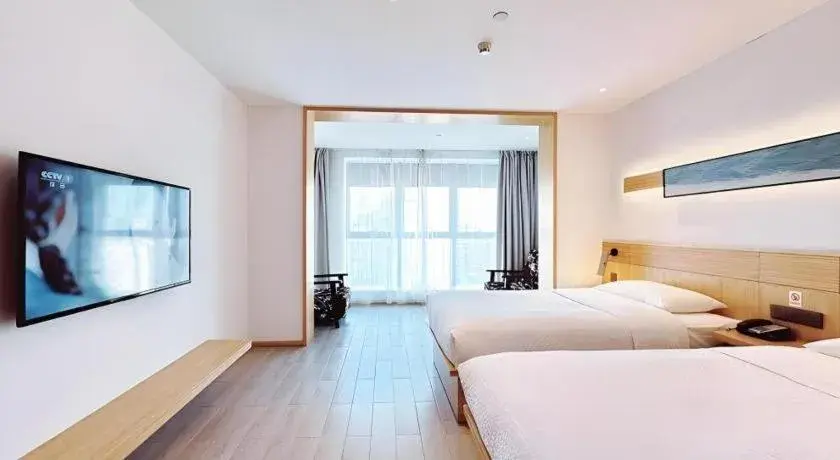Bed in Meijin All Suites Hotel Suzhou Bed in Meijin All Suites Hotel Suzhou