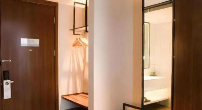 Bed in Borrman Hotel Baise High-speed Railway Station Hengning Plaza