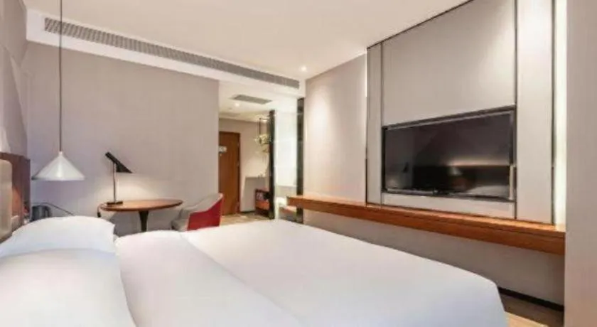 Bed in Borrman Hotel Xi'an North High-speed Railway Station