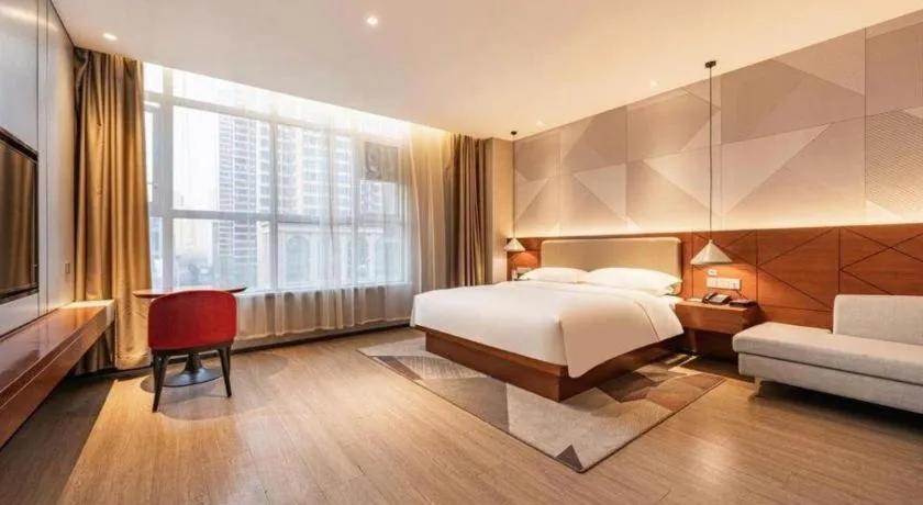 Bed in Borrman Hotel Xi'an North High-speed Railway Station