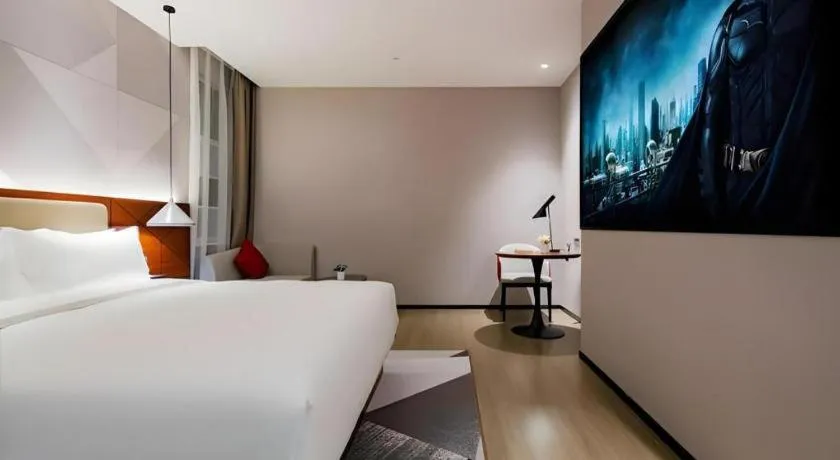 Bed in Borrman Hotel Xi'an North High-speed Railway Station