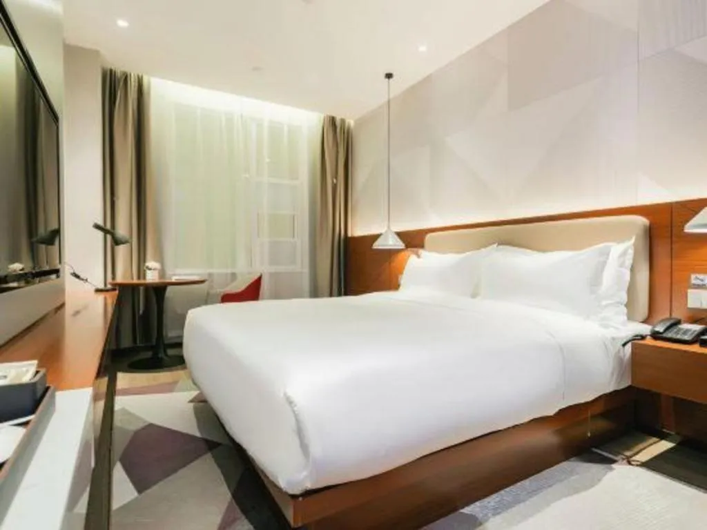 Bed in Borrman Hotel Xi'an North High-speed Railway Station