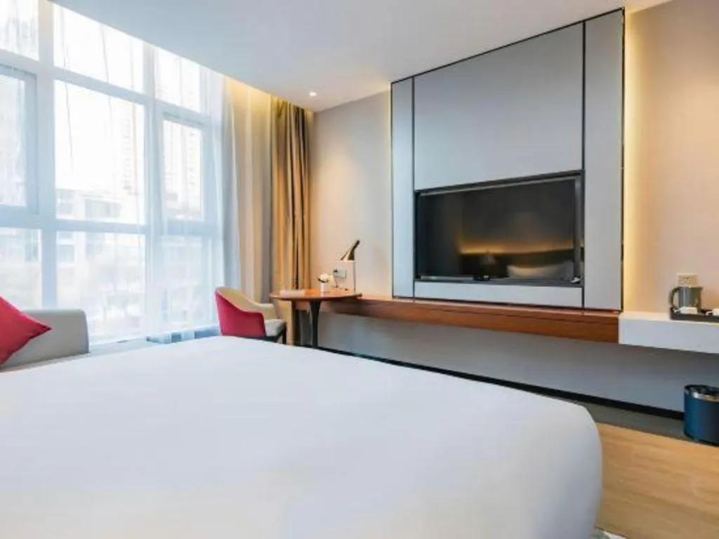 Bed in Borrman Hotel Xi'an North High-speed Railway Station