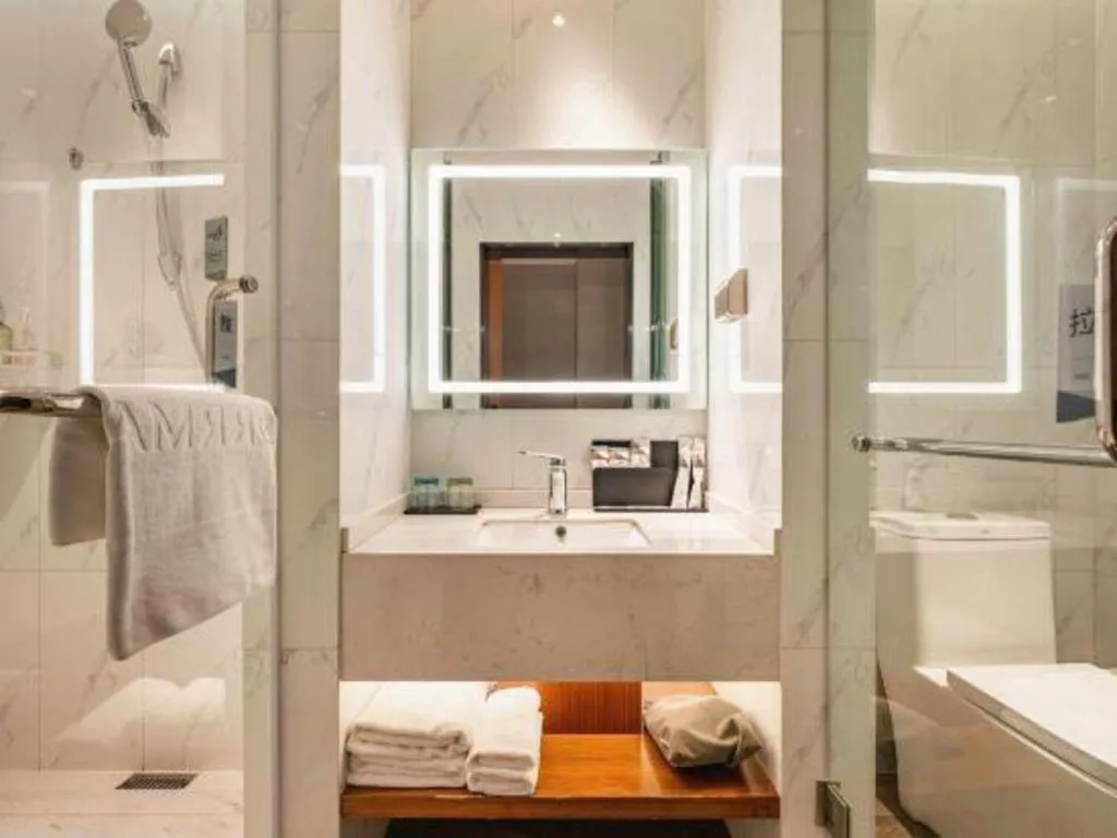 Bed in Borrman Hotel Xi'an North High-speed Railway Station