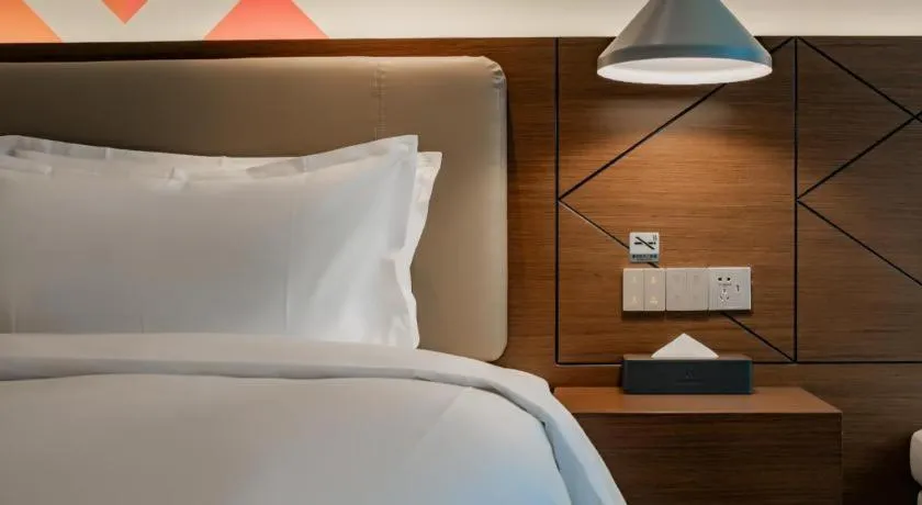 Bed in Borrman Hotel Xi'an North High-speed Railway Station