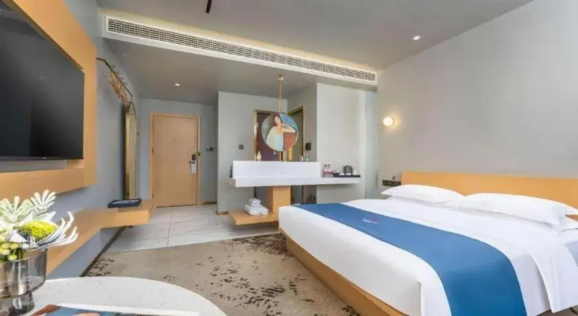 Bed in Borrman Hotel Jining High-tech Huangtun Bed in Borrman Hotel Jining High-tech Huangtun