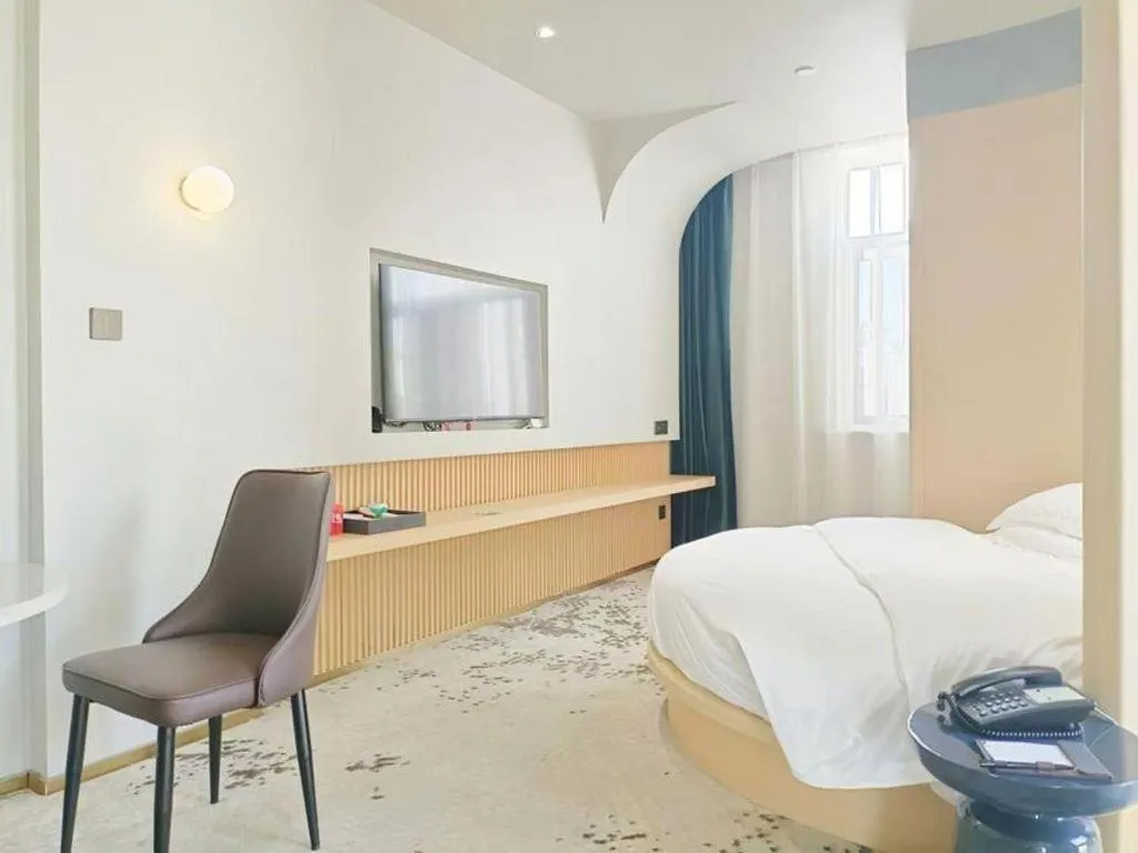 Bed in Borrman Hotel Jining High-tech Huangtun