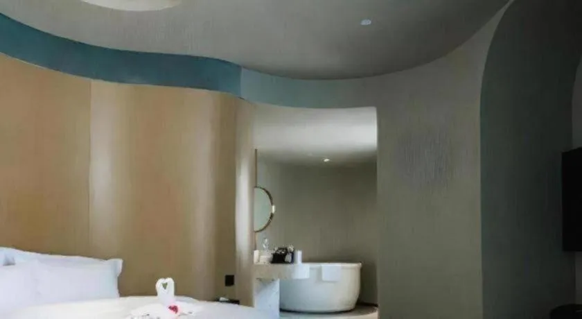 Bed in Borrman Hotel Jining High-tech Huangtun