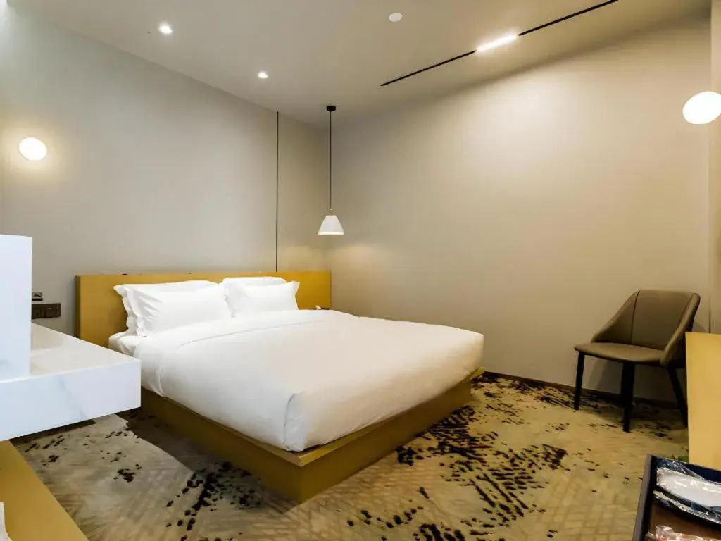 Bed in Borrman Hotel Jining High-tech Huangtun Bed in Borrman Hotel Jining High-tech Huangtun