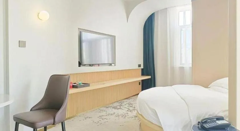 Bed in Borrman Hotel Jining High-tech Huangtun