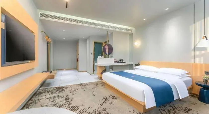 Bed in Borrman Hotel Jining High-tech Huangtun Bed in Borrman Hotel Jining High-tech Huangtun