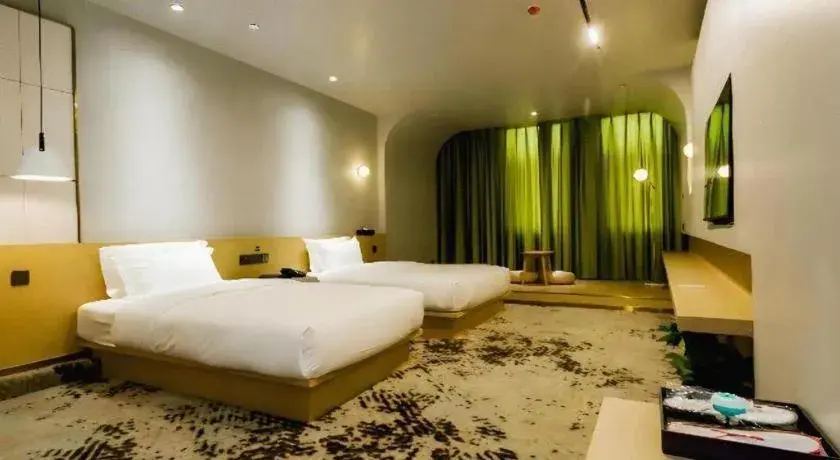 Bed in Borrman Hotel Jining High-tech Huangtun Bed in Borrman Hotel Jining High-tech Huangtun