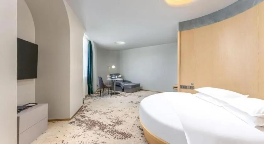 Bed in Borrman Hotel Jining High-tech Huangtun