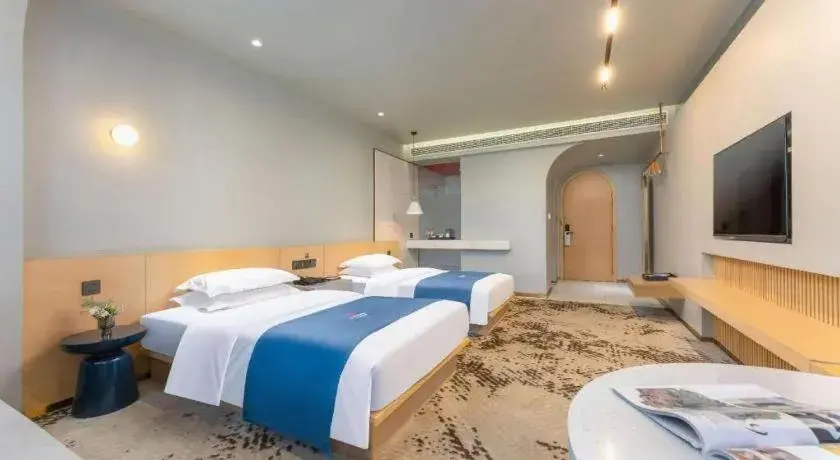 Bed in Borrman Hotel Jining High-tech Huangtun Bed in Borrman Hotel Jining High-tech Huangtun