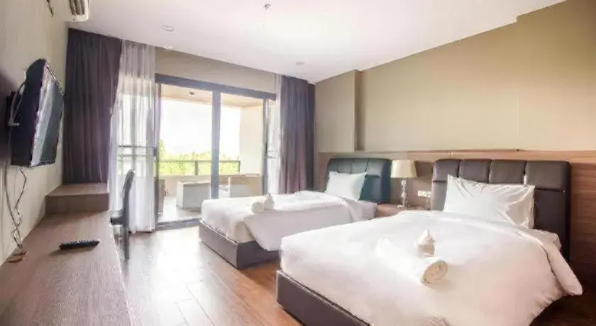 Bed in B2 Krabi Ao Nang Premier Resort Bed in B2 Krabi Ao Nang Premier Resort