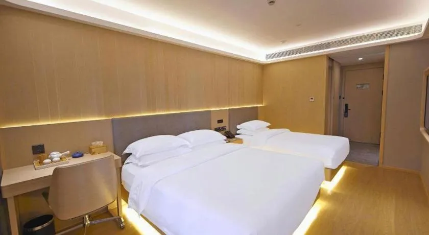 Bed in Deep Sleep Hotel Nanjing Confucius Temple Metro Station