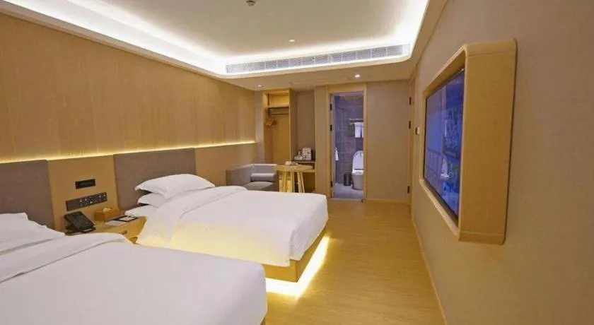 Bed in Deep Sleep Hotel Nanjing Confucius Temple Metro Station