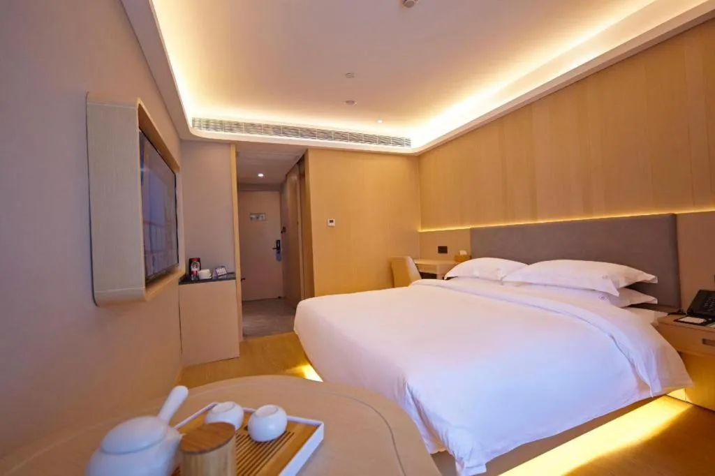 Bed in Deep Sleep Hotel Nanjing Confucius Temple Metro Station