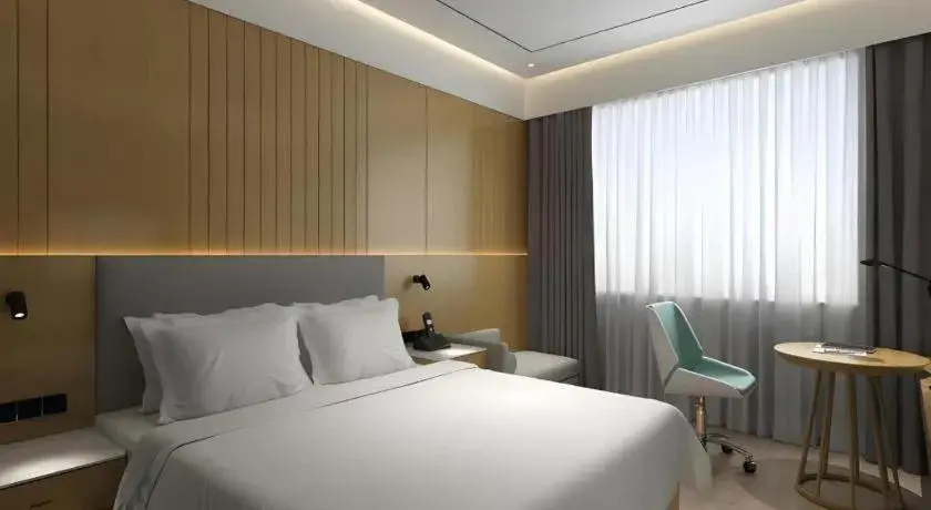 Bed in Deep Sleep Hotel Nanjing Confucius Temple Metro Station Bed in Deep Sleep Hotel Nanjing Confucius Temple Metro Station