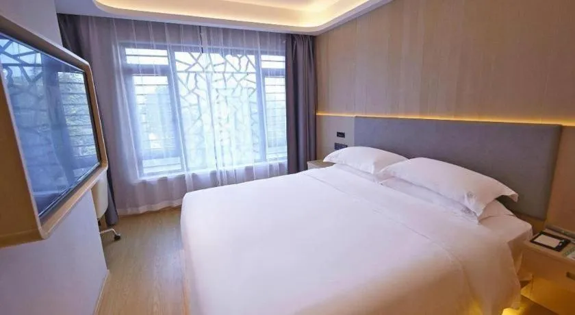 Bed in Deep Sleep Hotel Nanjing Confucius Temple Metro Station