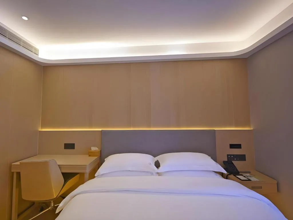 Bed in Deep Sleep Hotel Nanjing Confucius Temple Metro Station