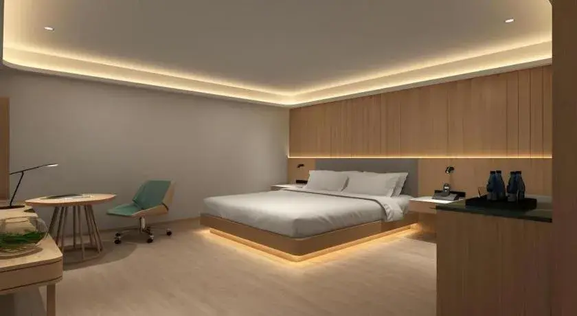 Bed in Deep Sleep Hotel Nanjing Confucius Temple Metro Station Bed in Deep Sleep Hotel Nanjing Confucius Temple Metro Station