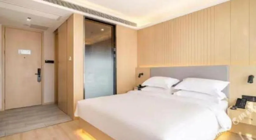 Bed in Deep Sleep Hotel Nanjing Confucius Temple Metro Station