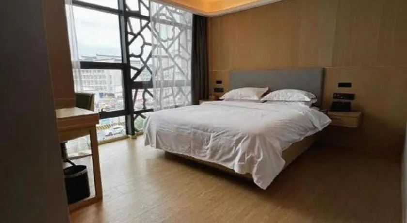 Bed in Deep Sleep Hotel Nanjing Confucius Temple Metro Station