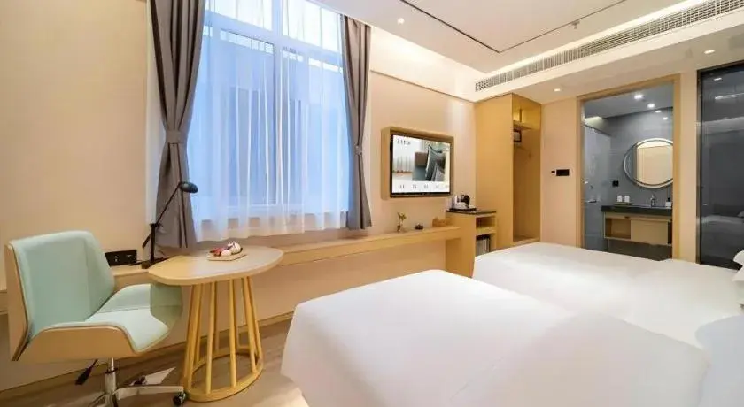 Bed in Deep Sleep Hotel Nanjing Confucius Temple Metro Station Bed in Deep Sleep Hotel Nanjing Confucius Temple Metro Station
