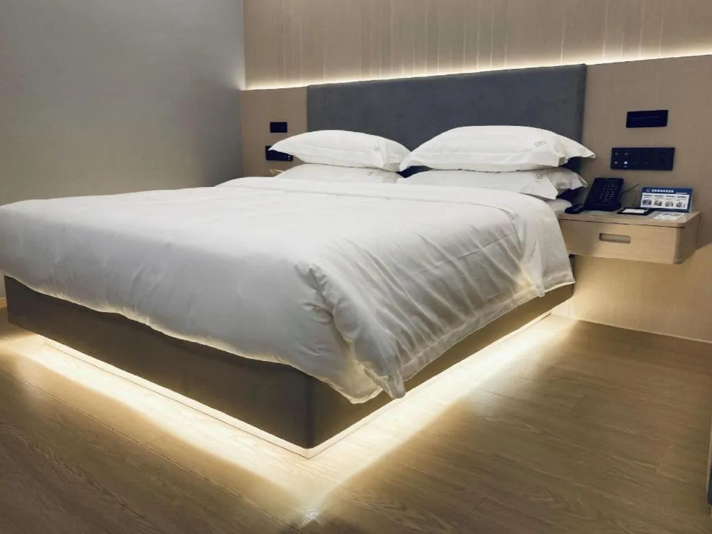 Bed in Deep Sleep Hotel Nanjing Confucius Temple Metro Station