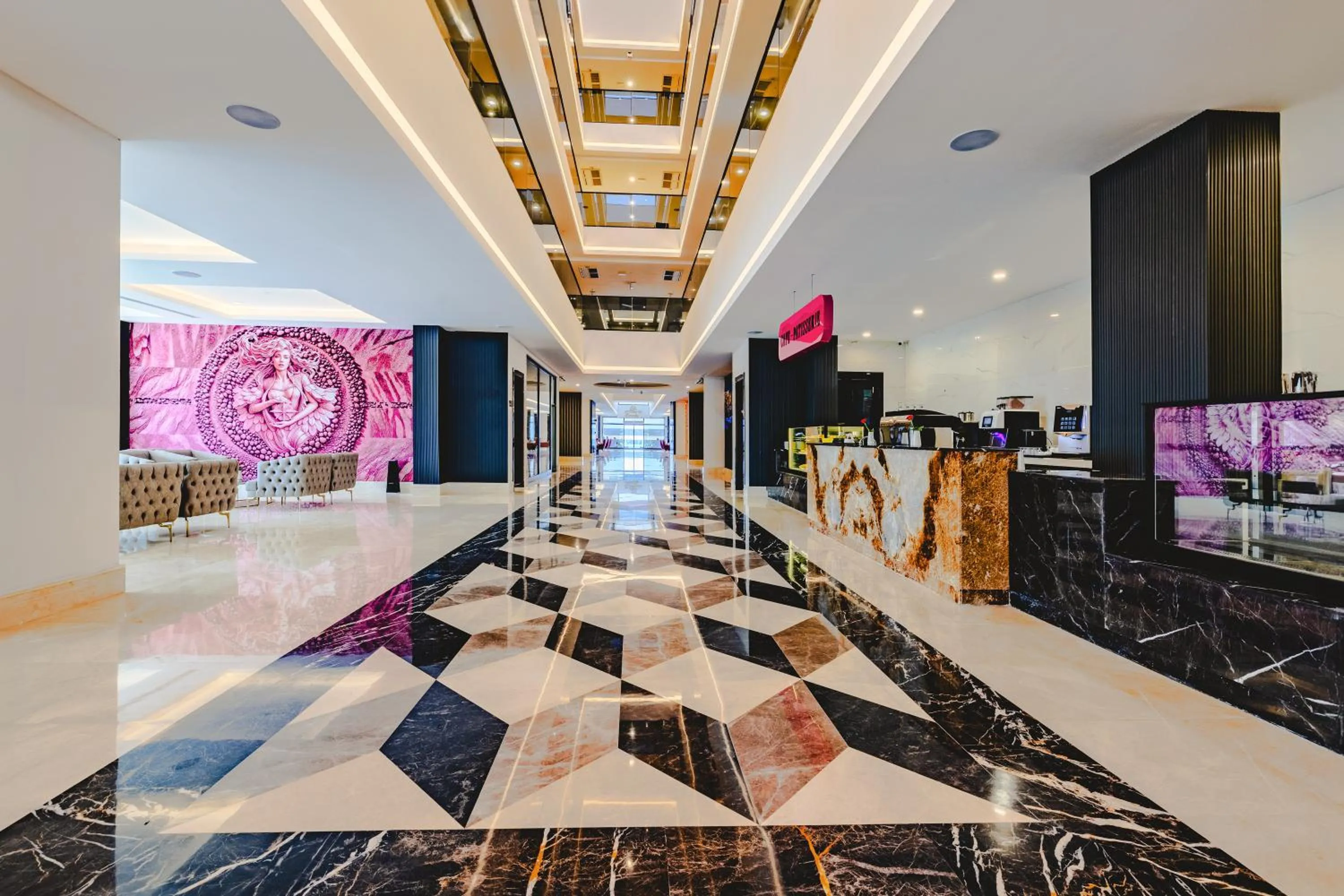 Lobby or reception in Granada Luxury Red Adult Only