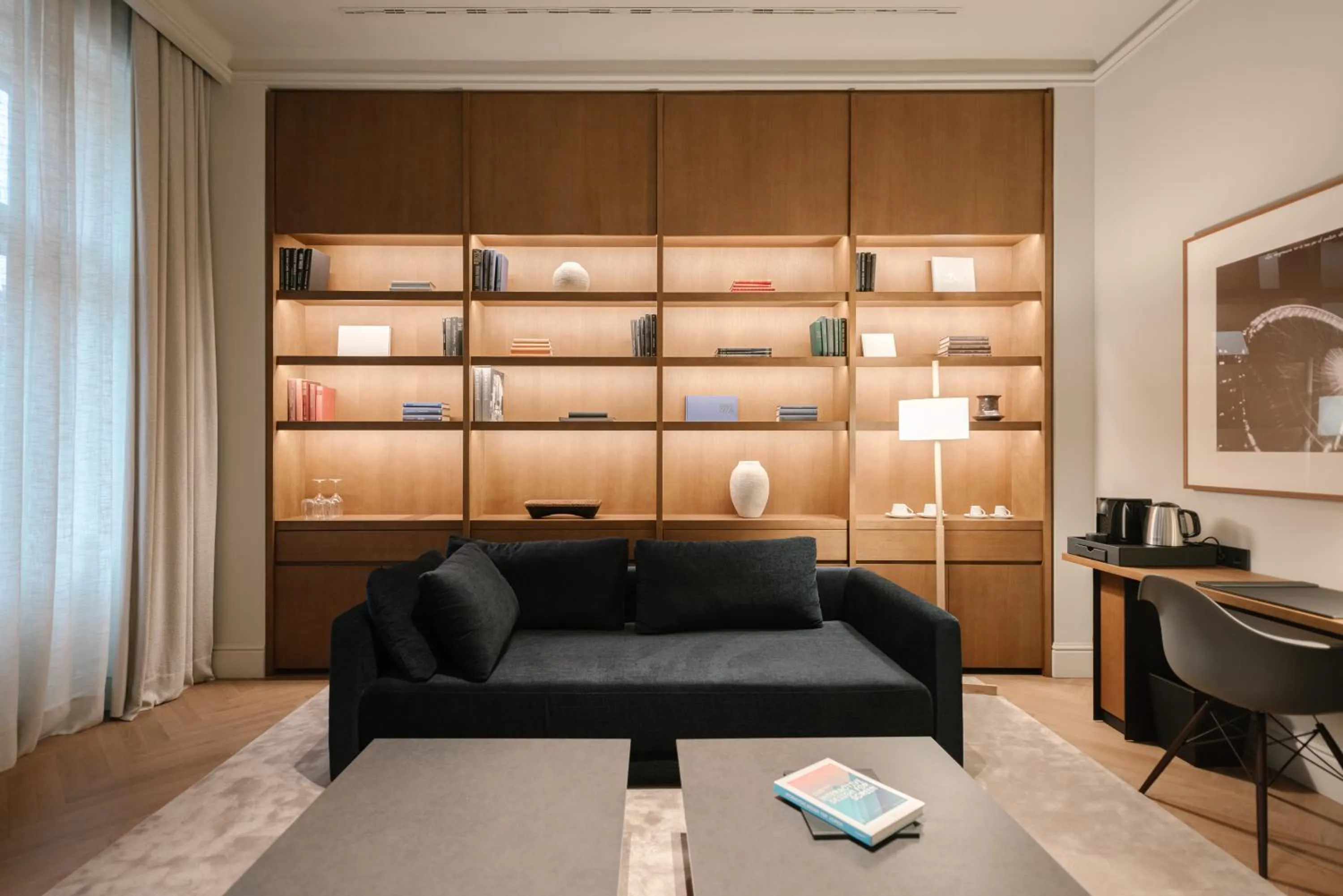 Library in BoHo Hotel Budapest - Small Luxury Hotels