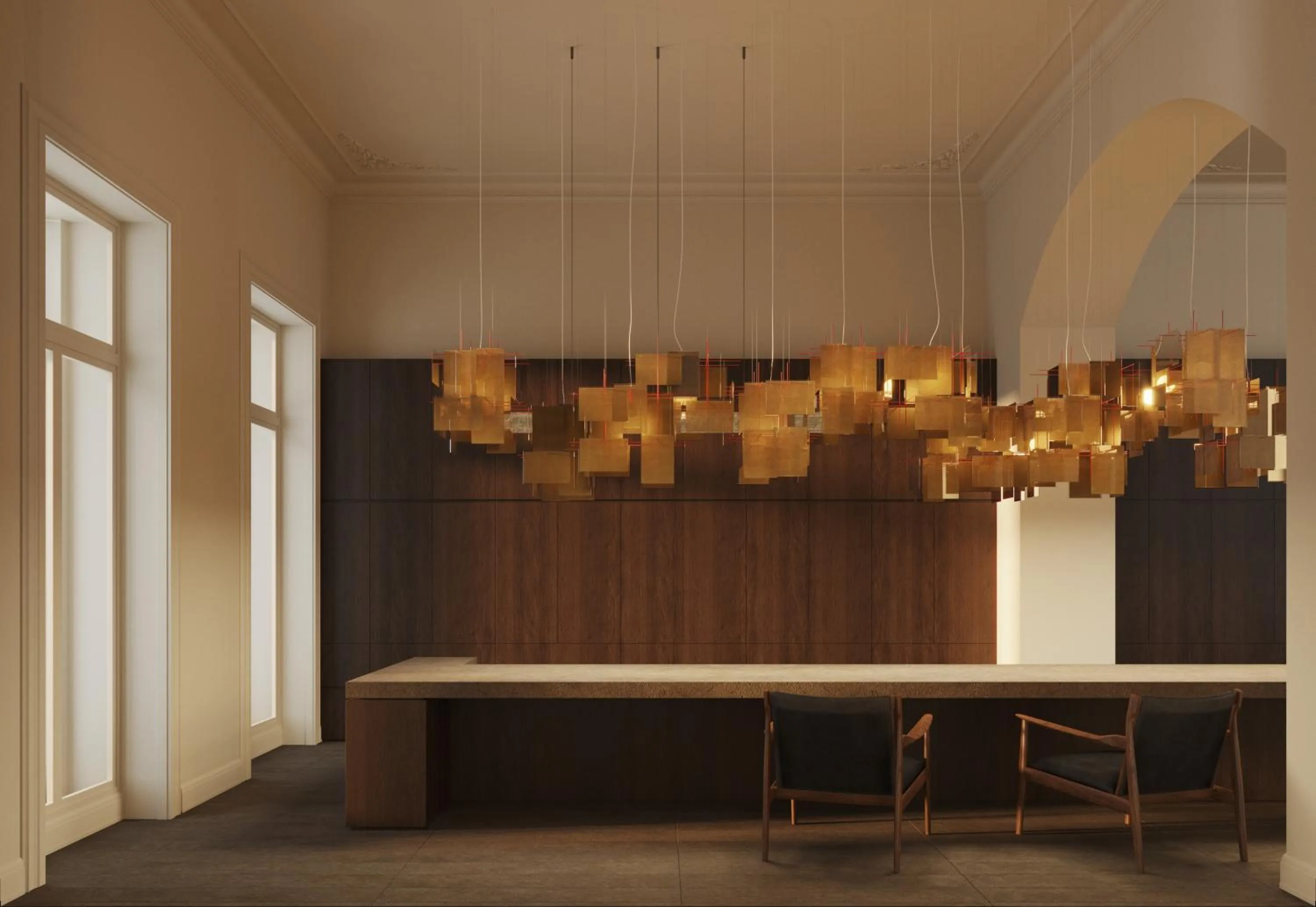 Lobby or reception in BoHo Hotel Budapest - Small Luxury Hotels