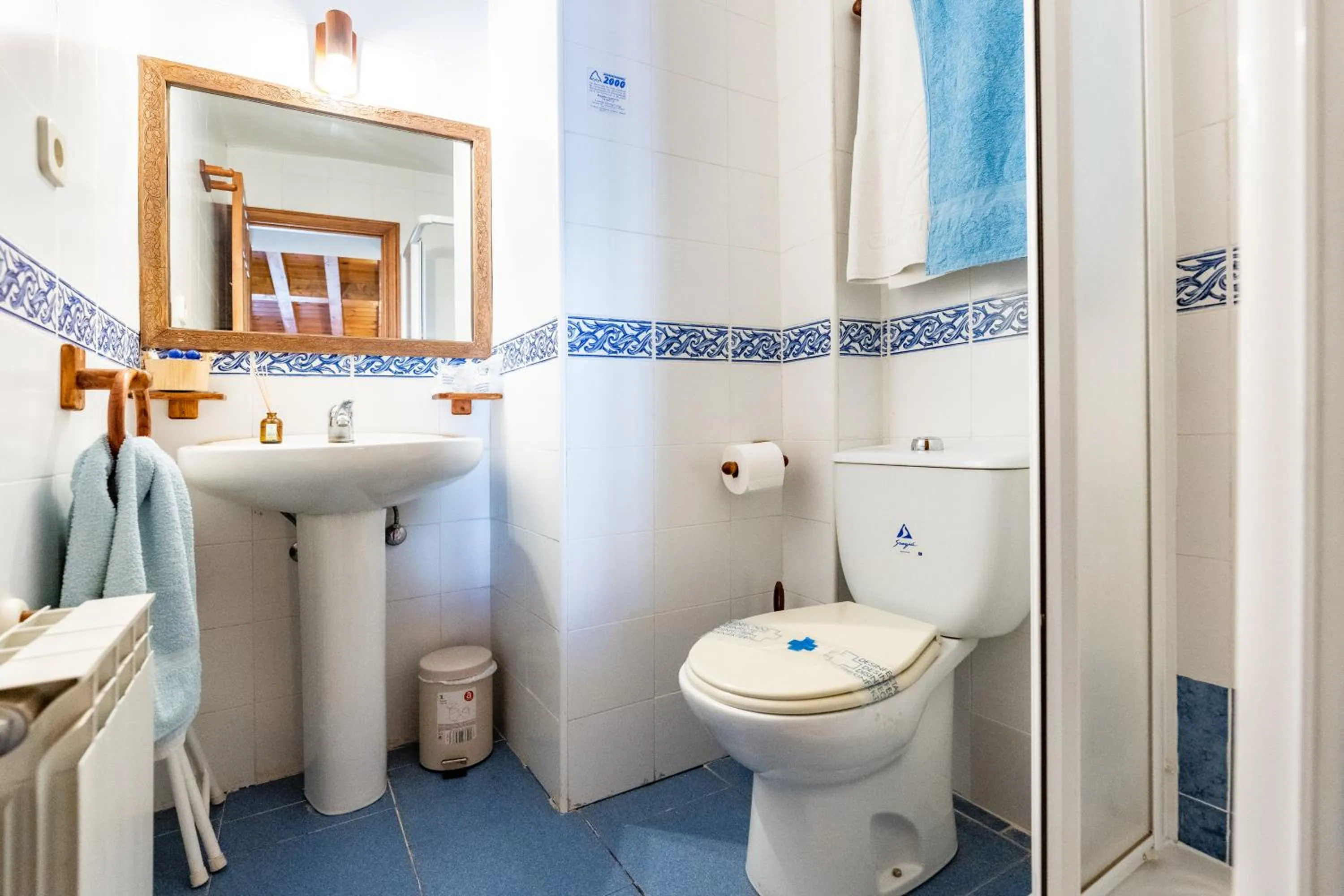 Shower in Posada El Aprisco Manjirón