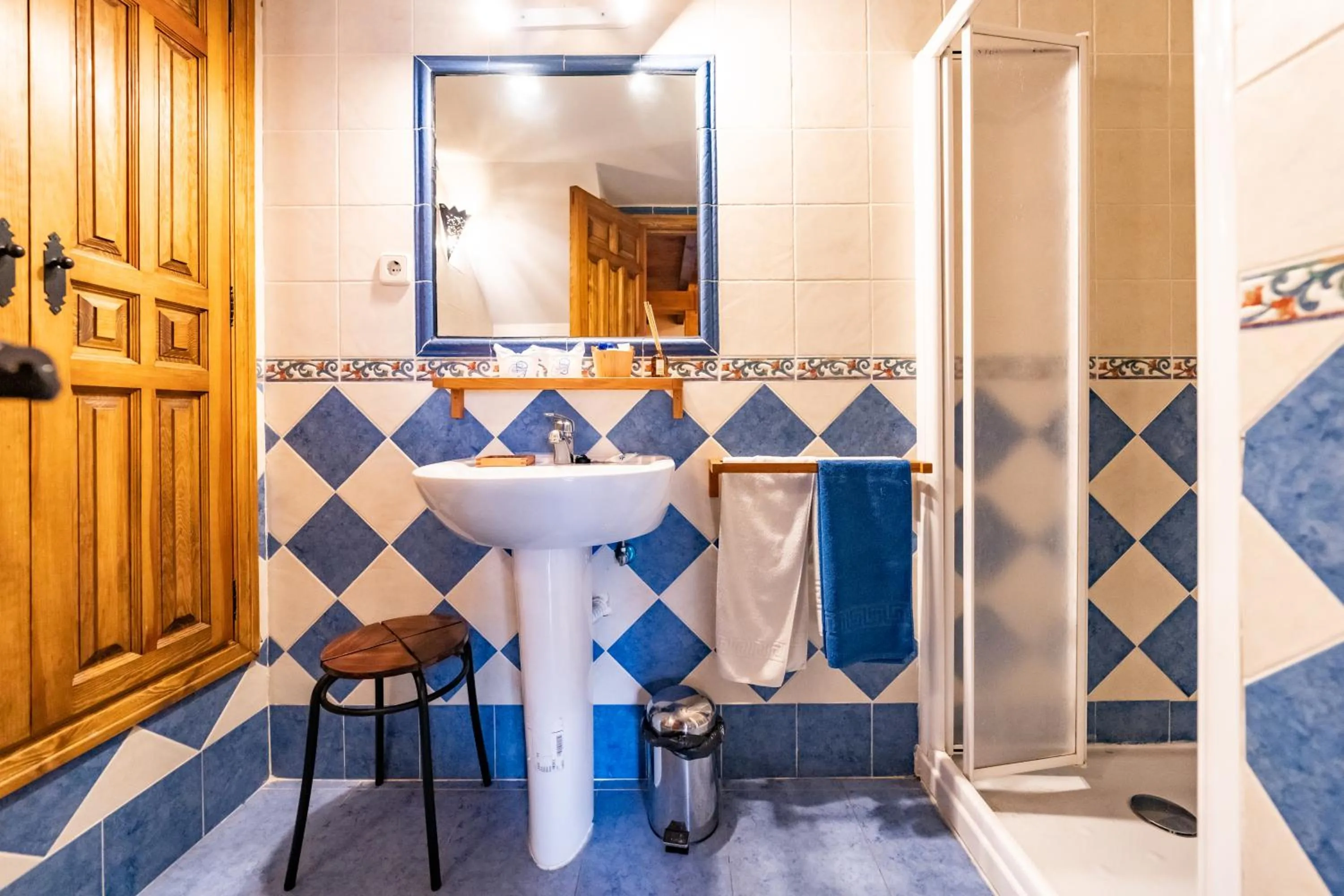 Shower in Posada El Aprisco Manjirón