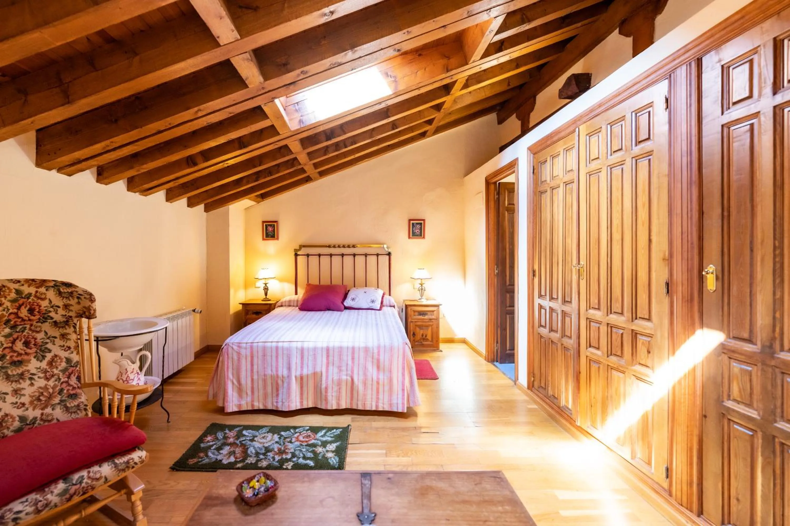 Bed in Posada El Aprisco Manjirón